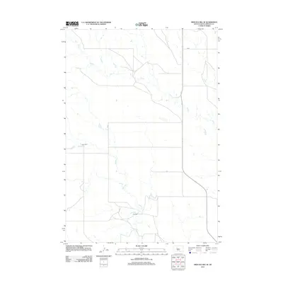2012 Map of High Elk Hill SE, 2012 Print