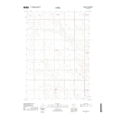 2017 Map of High Elk Hill SE, 2017 Print