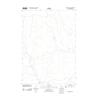 2012 Map of High Elk Hill SW, 2012 Print