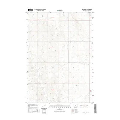 2015 Map of High Elk Hill SW, 2015 Print