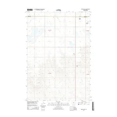 2015 Map of High Elk Hill, 2015 Print