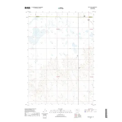 2017 Map of High Elk Hill, 2017 Print