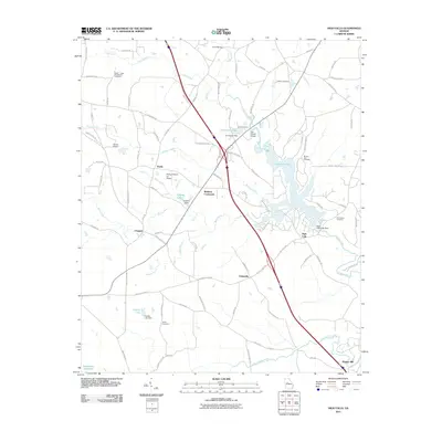 2011 Map of High Falls, 2011 Print