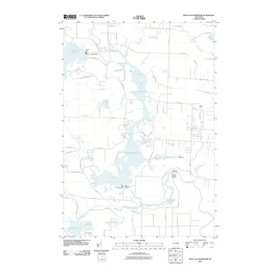2010 Map of High Falls Reservoir, 2010 Print