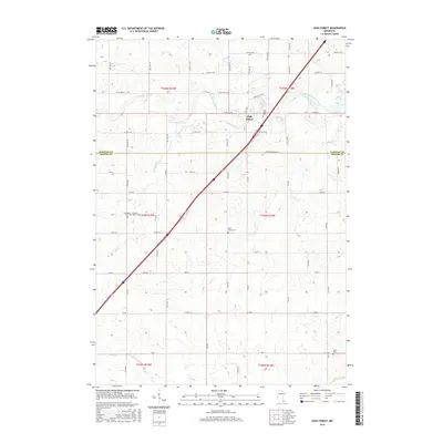 2016 Map of High Forest, 2016 Print