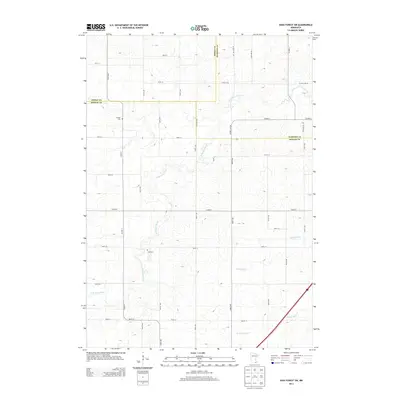 2013 Map of High Forest SW, 2013 Print