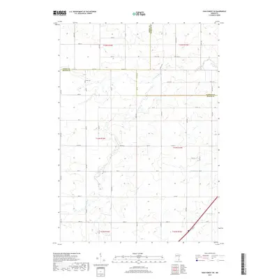 2019 Map of High Forest SW, 2019 Print