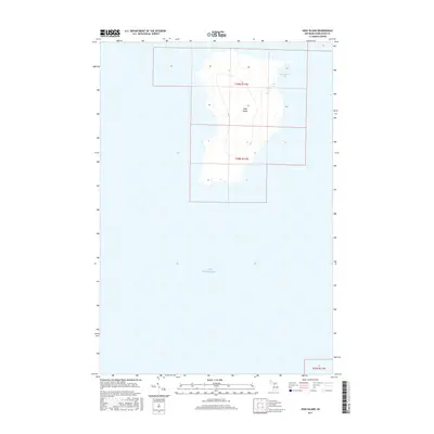 2017 Map of High Island, 2017 Print