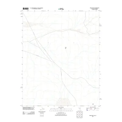 2012 Map of High Peak, 2012 Print