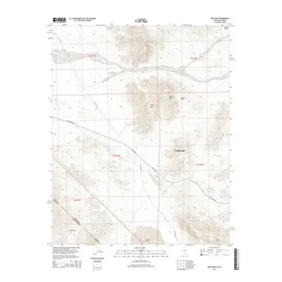 2014 Map of High Peak, 2014 Print