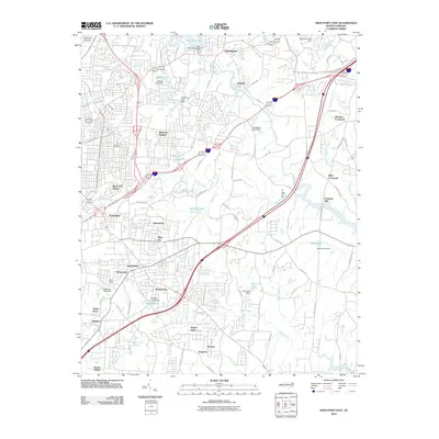 2010 Map of High Point East, 2010 Print