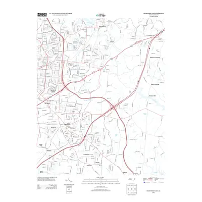 2013 Map of High Point East, 2013 Print