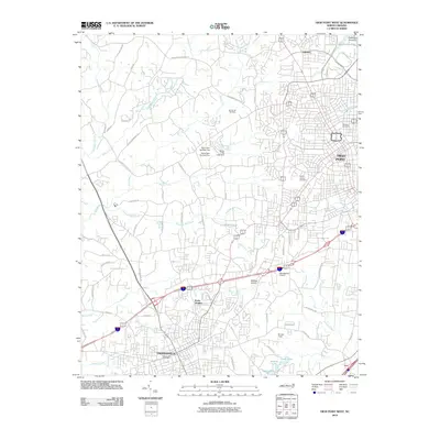 2010 Map of High Point West, 2010 Print