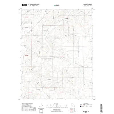 2017 Map of High Prairie, 2017 Print