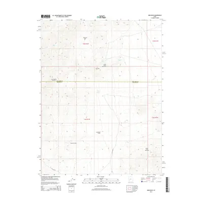 2014 Map of High Rock, 2014 Print