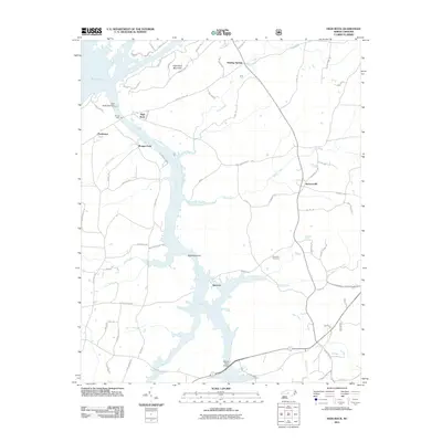 2011 Map of High Rock, 2011 Print