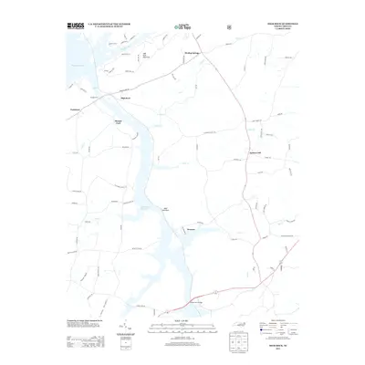 2013 Map of High Rock, 2013 Print