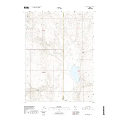 2018 Map of High Rock Lake, 2018 Print