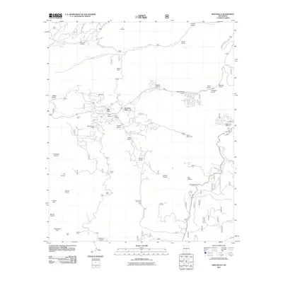 2011 Map of High Rolls, 2011 Print