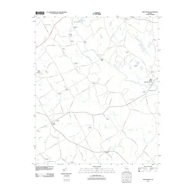 2011 Map of High Shoals, 2011 Print