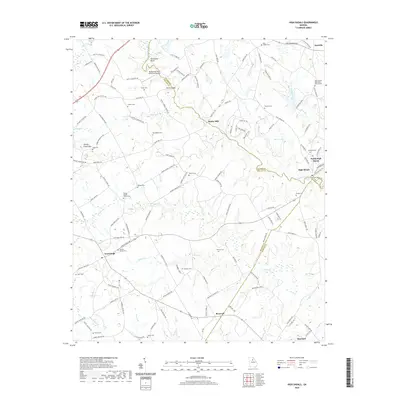 2020 Map of High Shoals, 2020 Print