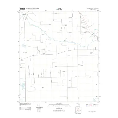 2012 Map of High Springs SW, 2012 Print