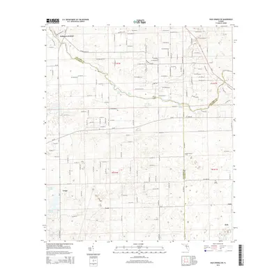 2015 Map of High Springs SW, 2015 Print