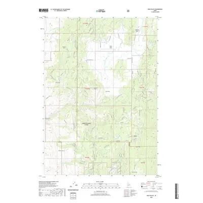 2020 Map of High Valley, 2020 Print