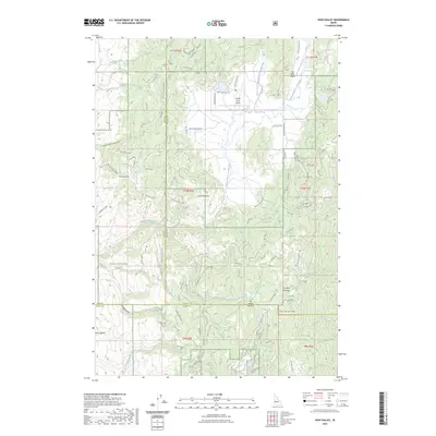 2023 Map of High Valley, 2023 Print