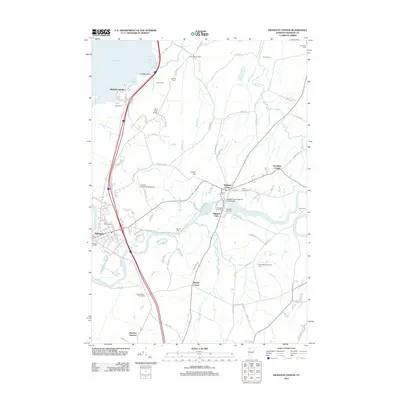 2012 Map of Highgate Center, 2012 Print