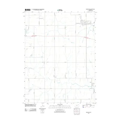 2012 Map of Highland, 2012 Print