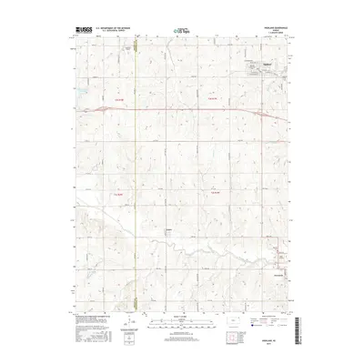 2015 Map of Highland, 2015 Print