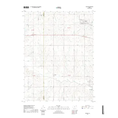 2018 Map of Highland, 2018 Print