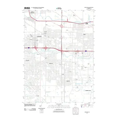 2011 Map of Highland, 2011 Print