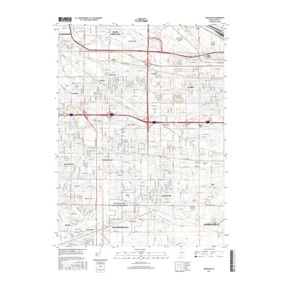2016 Map of Highland, 2016 Print