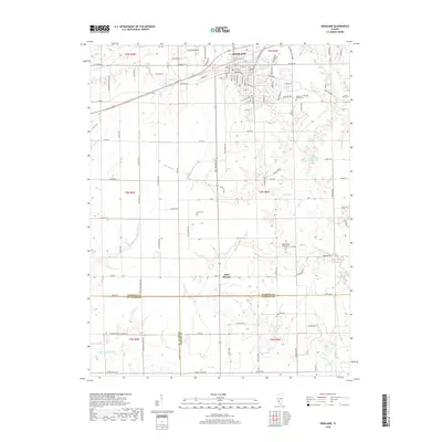 2018 Map of Highland, 2018 Print