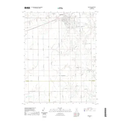 2021 Map of Highland, 2021 Print