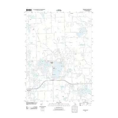 2011 Map of Highland, 2011 Print