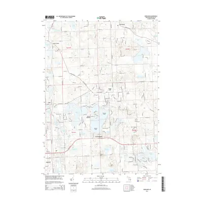 2014 Map of Highland, 2014 Print