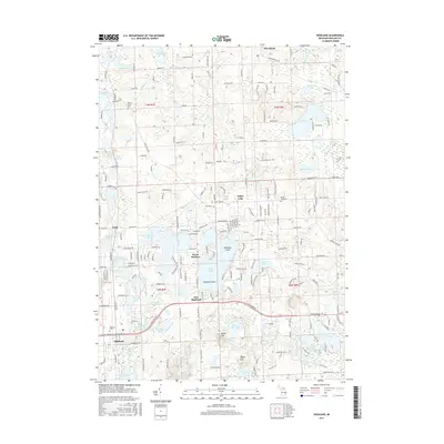 2017 Map of Highland, 2017 Print