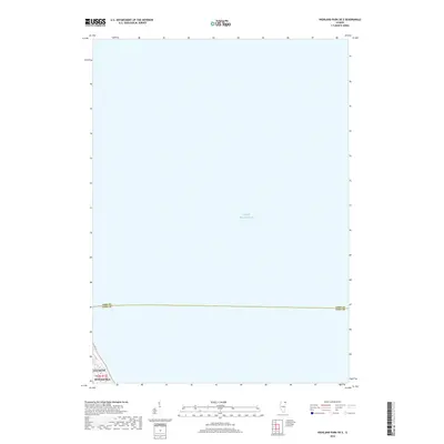 2018 Map of Highland Park OE E, 2018 Print
