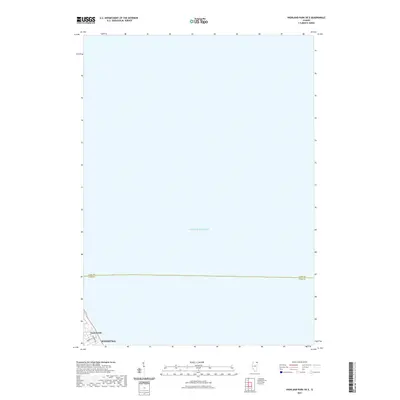 2021 Map of Highland Park OE E, 2021 Print