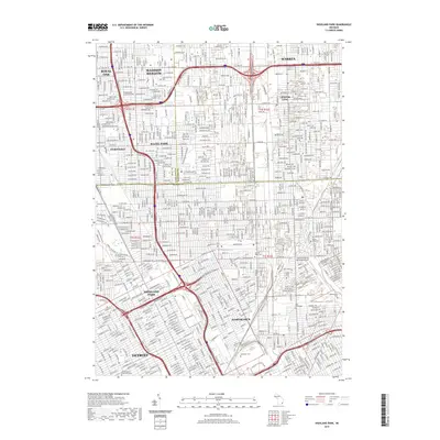 2019 Map of Highland Park, 2019 Print