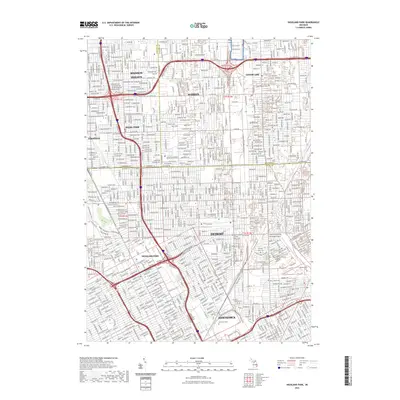 2023 Map of Highland Park, 2023 Print