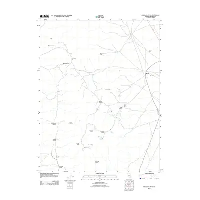 2012 Map of Highland Peak, 2012 Print