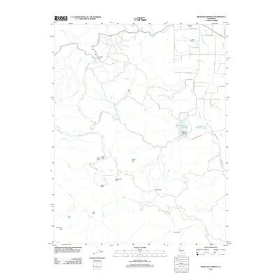 2012 Map of Highland Springs, 2012 Print