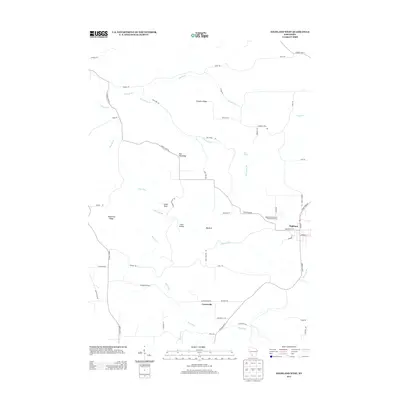 2013 Map of Highland West, 2013 Print