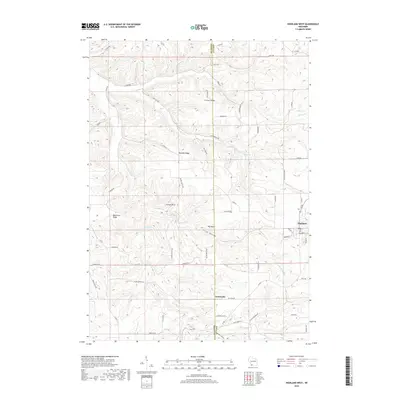 2018 Map of Highland West, 2018 Print