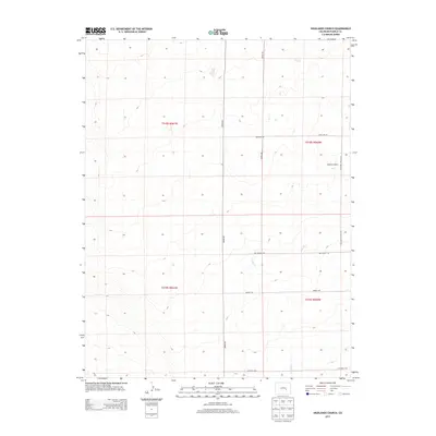 2013 Map of Highlands Church, 2013 Print