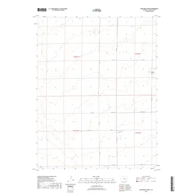 2019 Map of Highlands Church, 2019 Print